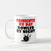 Mug Firefighter aime Bowling (Gauche)