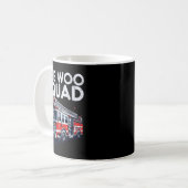 Mug Firefighter Truck Wee Woo Squad Fireman Men Boys K (Devant gauche)