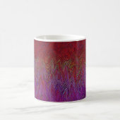 Mug "Firestorme neurale" Abstraite" Rouge violet (Centre)