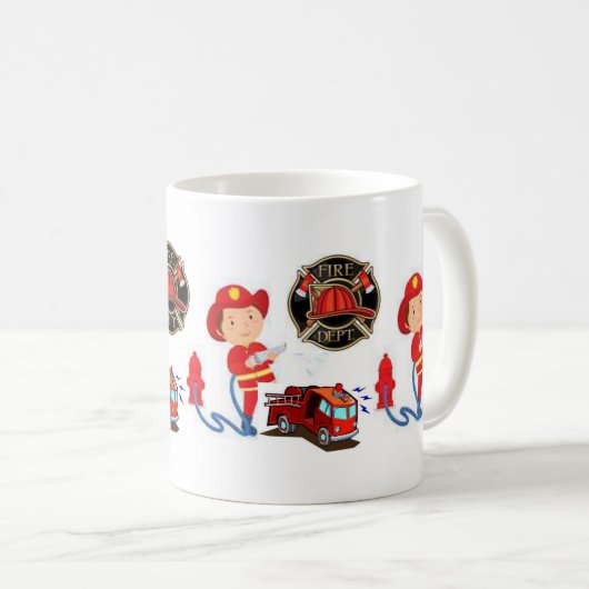 Mug FireTruck (Devant droit)