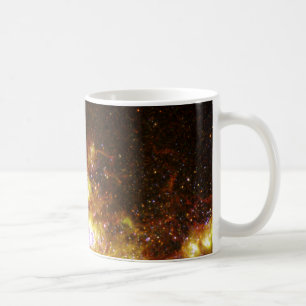 Mug Fireworks de Star Formation Light Up Galaxy NGC 42