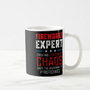 Mug Fireworks Expert Chemise Hommes Garçons Drôle 4 ju