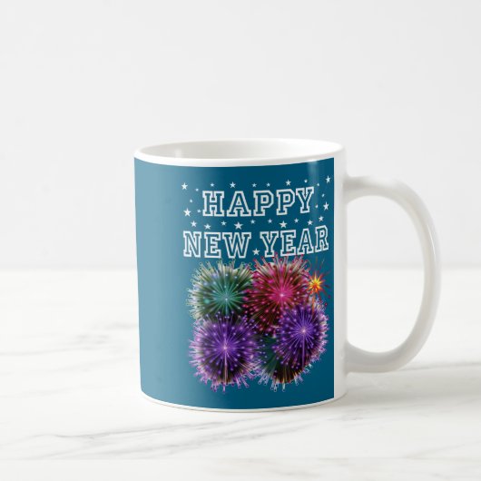 Mug Fireworks New Year's Eve Party  (Droite)
