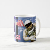 Mug First American Astronaut Space Walk (Devant droit)