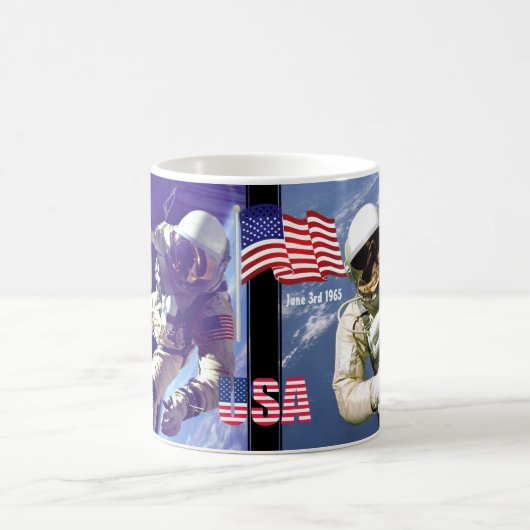 Mug First American Astronaut Space Walk (Centre)