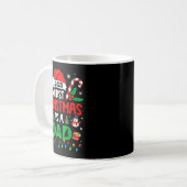 Mug First Christmas As A Dad 2025 Family Matching 1st  (Devant gauche)