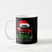 Mug First Christmas As A Dad Funny Christmas Xmas New  (Gauche)