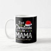 Mug First Christmas As Mama New Mama 1st Christmas Xma (Gauche)