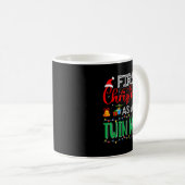 Mug First Christmas As Twin Mom Family Matching New Tw (Devant droit)