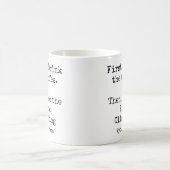 Mug First Coffee Then I do the Rock Climbing funny (Centre)