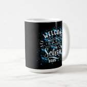 MUG FIRST DAY OF SCHOOL WELCOME BACK TO SCHOOL 2025 (Devant droit)
