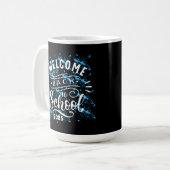 MUG FIRST DAY OF SCHOOL WELCOME BACK TO SCHOOL 2025 (Devant gauche)