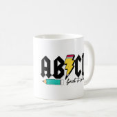 Mug First day of school with options to personalize  (Devant droit)
