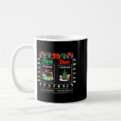 Mug First Educate Then Celebrate Winter Break Christma (Gauche)