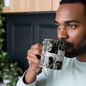 Mug First Father's Day Personalized 8 Photo Collage