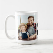 Mug First Loever Hero Personnalisé 2 Photo Papa (Gauche)