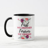 Mug First Ma Mère Pour Toujours Mon Ami noir (Gauche)
