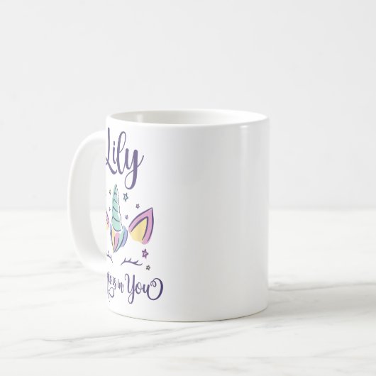 Mug First Name Lily D Lily (Devant gauche)