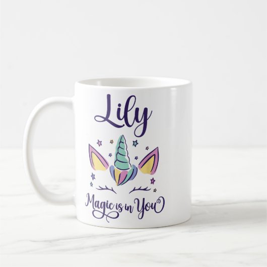 Mug First Name Lily D Lily  (Gauche)