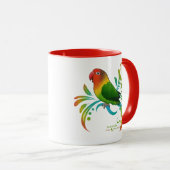 Mug Fischer Lovebird (Devant droit)