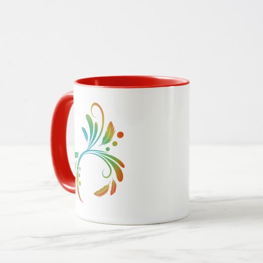 Mug Fischer Lovebird (Devant gauche)