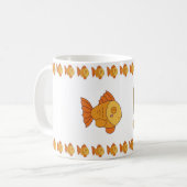 Mug FisforFish–FunAlphabetCupDesign (Devant gauche)