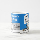 Mug Fish and Chips à personnaliser. (Centre)