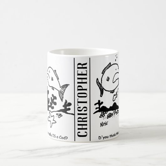 Mug Fish dit, "Pensez-vous qu'il y ait vraiment une mo (Centre)