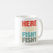 Mug Fish Hunting Fishing Fishrod Fisherman Gone Fishin (Devant droit)