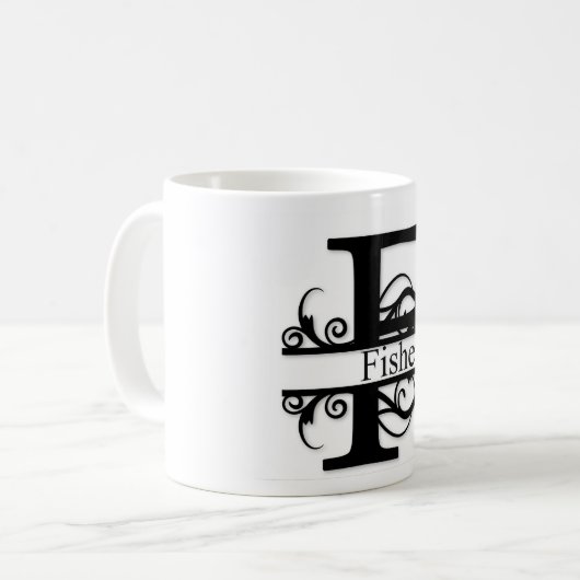 Mug Fisher Monogram (Devant gauche)