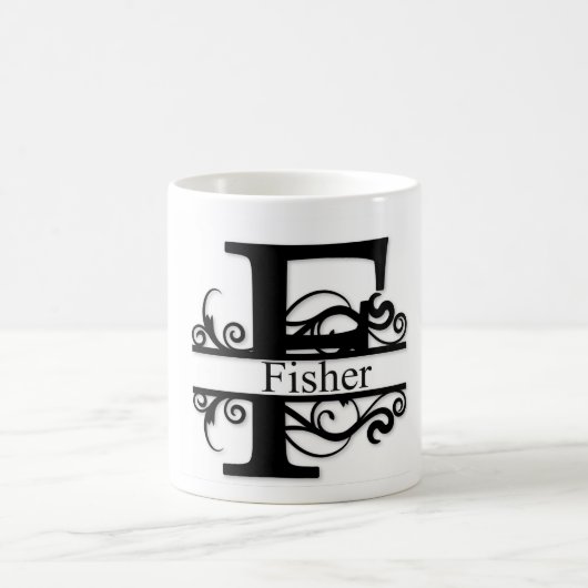 Mug Fisher Monogram (Centre)