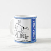 Mug Fisherman Skipper & Boat Crew Membre Funny (Devant gauche)