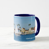 Mug Fisherman's Village - Marina Del Rey, CA (Devant droit)