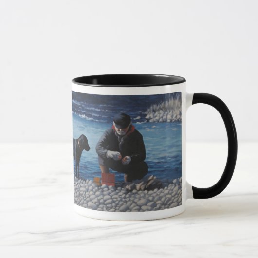 Mug fishing_dog (Droite)