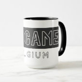 Mug FitGame Belgium (Devant droit)