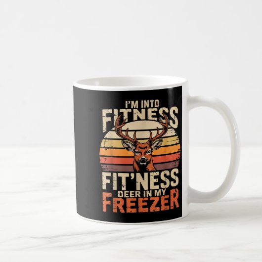 Mug Fitness Deer In My Zer Deer Hunting (Droite)