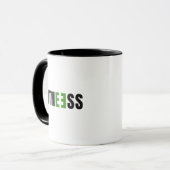 Mug Fitness - Force - Gymnase - Exercice - Yoga (Devant gauche)