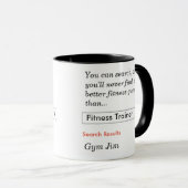Mug Fitness Guru (Devant droit)
