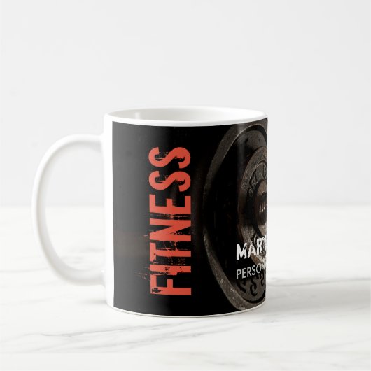 Mug Fitness Personal Trainer Bodybuilding (Gauche)