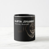 Mug Fitness Personal Trainer Bodybuilding Modern Sharp (Centre)