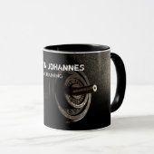 Mug Fitness Personal Trainer Bodybuilding Modern Sharp (Devant droit)