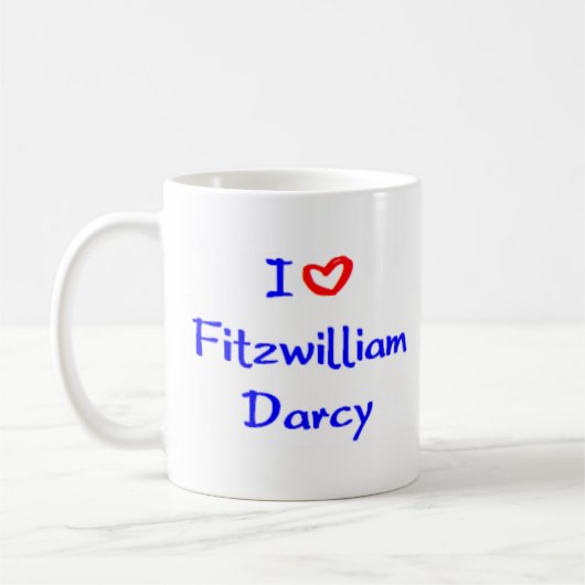 Mug fitzwilliam darcy (Gauche)