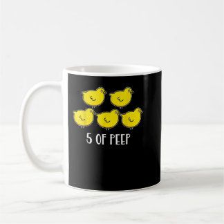 Mug Five Of PEEP Funny Respiratory Therapist Therapy V