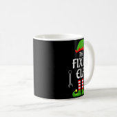Mug Fix It Elf Family Matching Group Christmas (Devant droit)