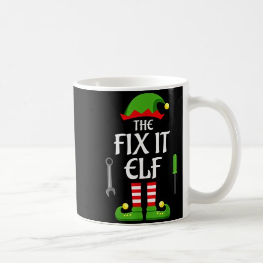 Mug Fix It Elf Family Matching Group Christmas (Droite)
