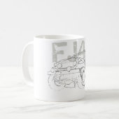 Mug FJ40 romain (Devant gauche)