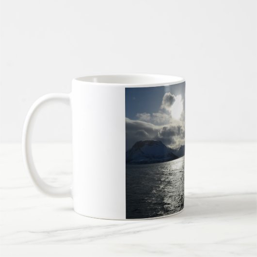 Mug Fjord Norvégien En Hiver (Gauche)