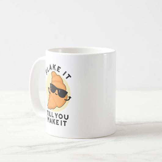 Mug Flacer Jusqu'À Ce Que Vous Le Faisiez Drôle Pâtiss (Devant gauche)