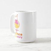 Mug Flacon de laboratoire scientifique - Expérience de (Devant gauche)
