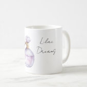 Mug Flacon de parfum à la lavande violette (Devant droit)